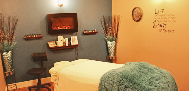 One of our massage rooms